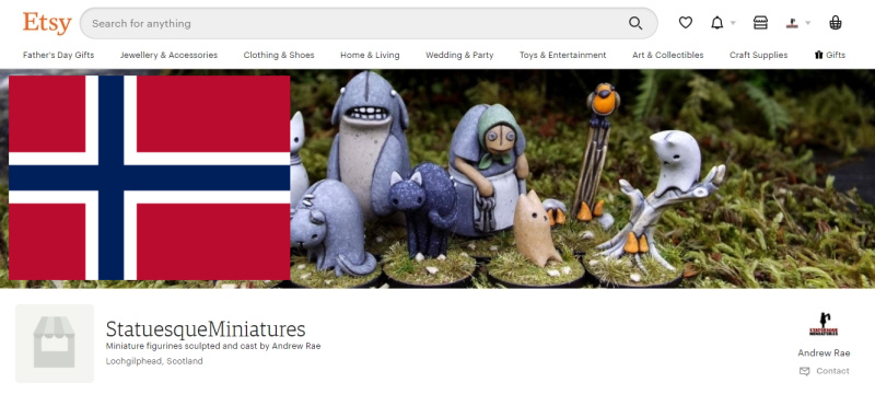 Statuesque Miniatures on Etsy